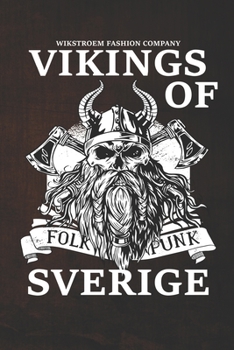 Paperback Wikstroem - Notes: Schweden Wikinger Vikings Sverige - Monatsplaner 15,24 x 22,86 [German] Book