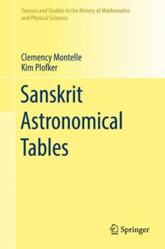 Hardcover Sanskrit Astronomical Tables Book