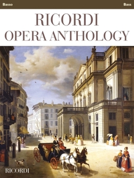 Paperback Ricordi Opera Anthology: Bass and Piano Book