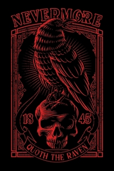Nevermore, Quoth The Raven, 1845: Nevermore, Quoth The Raven Journal, 1845, 6 x 9