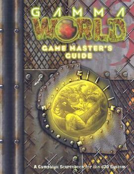Hardcover Gamma World Game Master's Guide Book