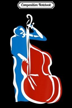 Composition Notebook: Modern Bass Player Standing  Journal/Notebook Blank Lined Ruled 6x9 100 Pages