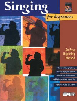 Paperback Singing for Beginners: An Easy Beginning Method, Book & CD Book