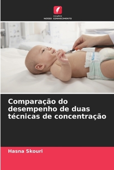 Paperback Comparação do desempenho de duas técnicas de concentração [Portuguese] Book