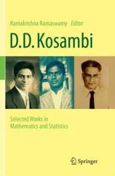 Paperback D.D. Kosambi: Selected Works in Mathematics and Statistics Book