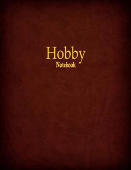 Hobby Notebook : 1/3 Inch Cross Section Graph Ruled, 120 Pages, 8. 5 X 11