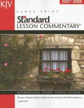 Paperback Standard Lesson Commentary: KJV [Large Print] Book