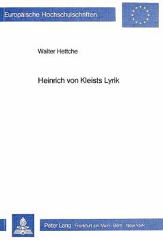 Heinrich Von Kleists Lyrik