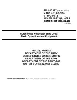 Paperback FM 4-20.197 Multiservice Helicopter Sling Load: Basic Operations and Equipment Book