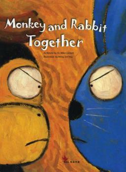 Hardcover Monkey and Rabbit Together (Heritage Schoolhouse Bilingual series) Book