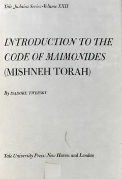 Hardcover Introduction to the Code of Maimonides (Mishneh Torah) Book