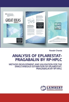 Paperback Analysis of Eplarestat-Pragabalin by Rp-HPLC Book