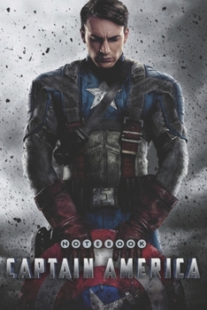 Paperback Captain America Notebook: Notebook, Organize Notes, Ideas, Follow Up, Project Management, 6 x 9 (15.24 x 22.86 cm) - 110 Pages - Durable Soft Co Book