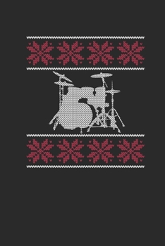 Christmas Drums: Dotted Bullet Notebook (6" x 9" - 120 pages) ~ Christmas Themed Notebook for Daily Journal, Diary, and Gift