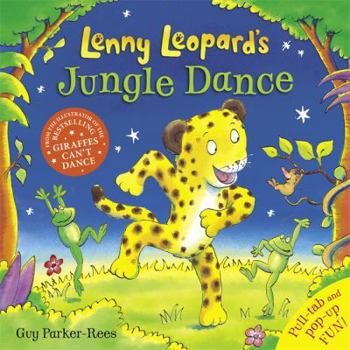 Hardcover Lenny Leopard's Jungle Dance Book