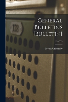 Paperback General Bulletins [Bulletin]; 1957-59 Book