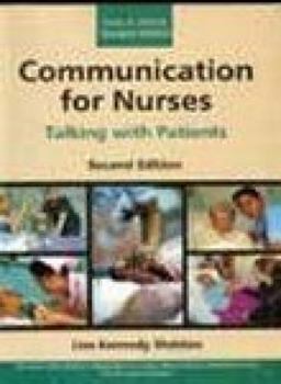 Paperback Communication for Nurse - Talking with Patients Book