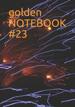 Paperback golden NOTEBOOK #23 Book