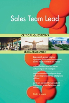Paperback Sales Team Lead Critical Questions Skills Assessment Book