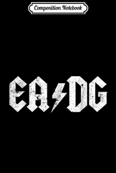 Composition Notebook: Bass Player E A D G Strings of the Bass Journal/Notebook Blank Lined Ruled 6x9 100 Pages
