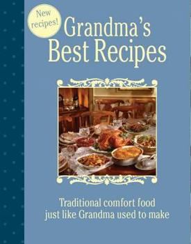 Hardcover Grandma's Best Recipes Book