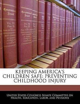 Paperback Keeping America's Children Safe: Preventing Childhood Injury Book
