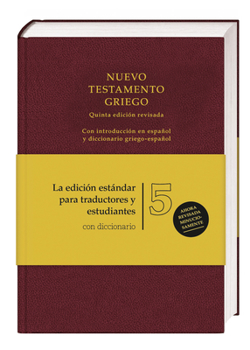 Hardcover Ubs5 Nuevo Testamento Griego Con Diccionario Griego-Espanol (Tapa Dura) [Spanish] Book