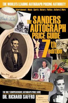 Paperback The Sanders Autograph Price Guide Book