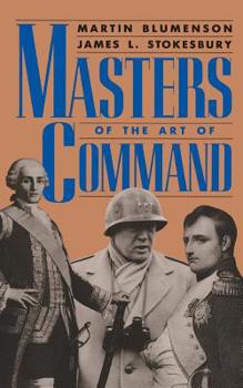 Paperback Masters of the Art of Command Book