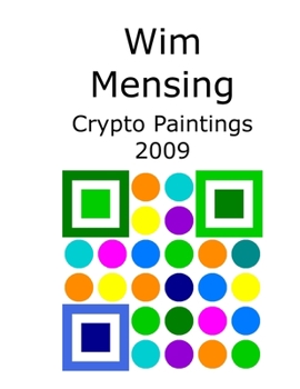 Paperback Wim Mensing Crypto Paintings 2009 Book