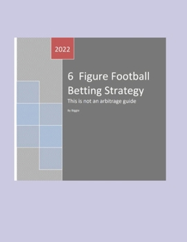 Paperback 6 Figure Football Betting Strategy Book