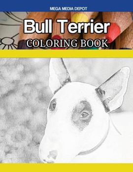 Paperback Bull Terrier Coloring Book