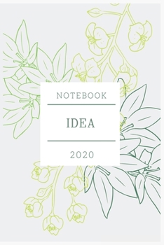 Idea Notebook : Lined Journal, 120 Pages, 6 X 9, Soft Cover, Matte Finish