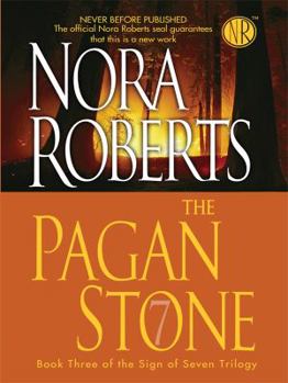 Hardcover The Pagan Stone (Thorndike Press Large Print Core Series: The Sign of Seven Trilogy) [Large Print] Book