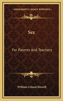 Hardcover Sex: For Parents and Teachers Book