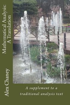 Paperback Mathematical Analysis: A Translation Book