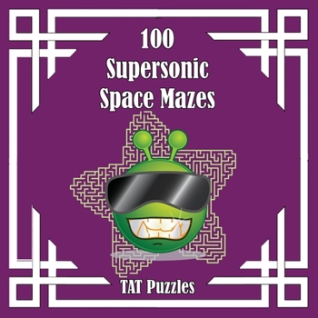 Paperback 100 Supersonic Space Mazes Book