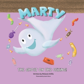 Paperback Marty the Ghost on the Ceiling Book
