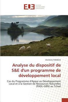 Paperback Analyse Du Dispositif de S E Dun Programme de Développement Local [French] Book