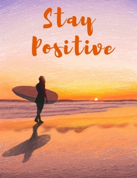 Morning Positive Thoughts: Beautiful 12-Month Positive Thoughts Notebook with Mood Tracker, Self Care Checklist, Inspirational Quotes, Self Reflection ... Time Pages, Mental Health Monitor, and more.