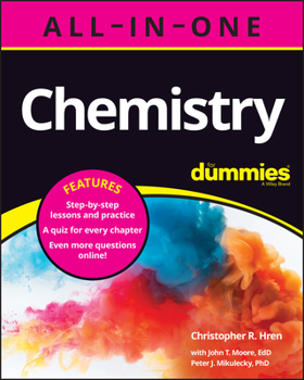 Paperback Chemistry All-In-One for Dummies (+ Chapter Quizzes Online) Book