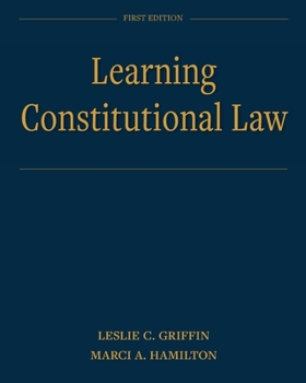 Paperback Learning Constitutional Law Book