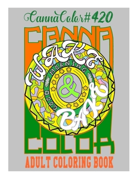 Paperback CannaColor #420: Adult Coloring Book