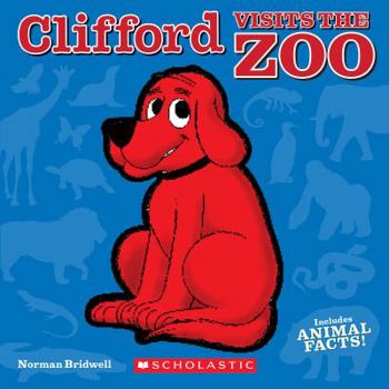 Hardcover Clifford Visits the Zoo Book