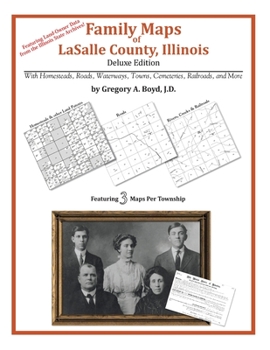 Paperback Family Maps of LaSalle County, Illinois Book