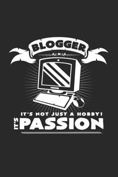 Blogger It's not just a hobby passion: 6x9 Blogging | grid | squared paper | notebook | notes