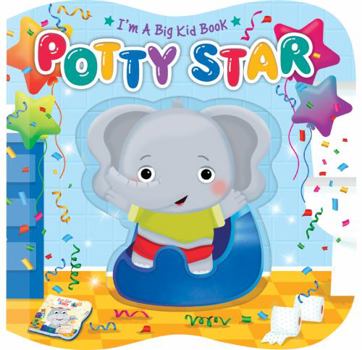 Board book Potty Star - Touch and Feel Board Book - Sensory Board Book