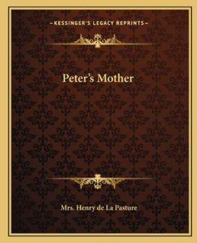 Paperback Peter's Mother Book
