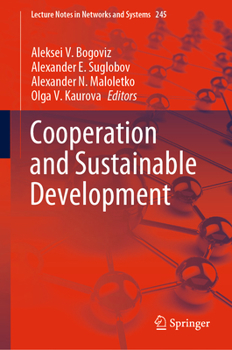 Hardcover Сooperation and Sustainable Development Book