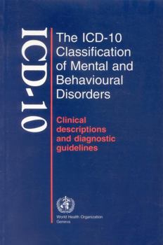 Paperback ICD-10 Classification of Mental and Behavioural Disorders Book